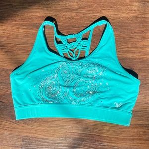 Senior Elite Teal Sports Bra